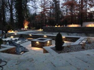 Custom Firepit in Washington