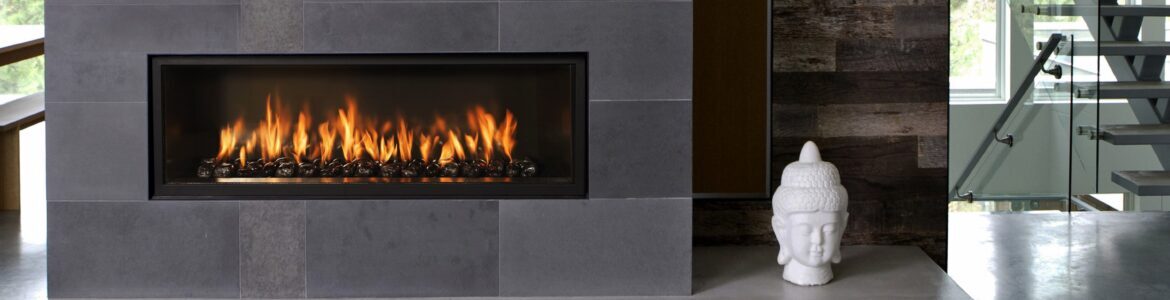 Modern Fireplace Chimney in Virginia