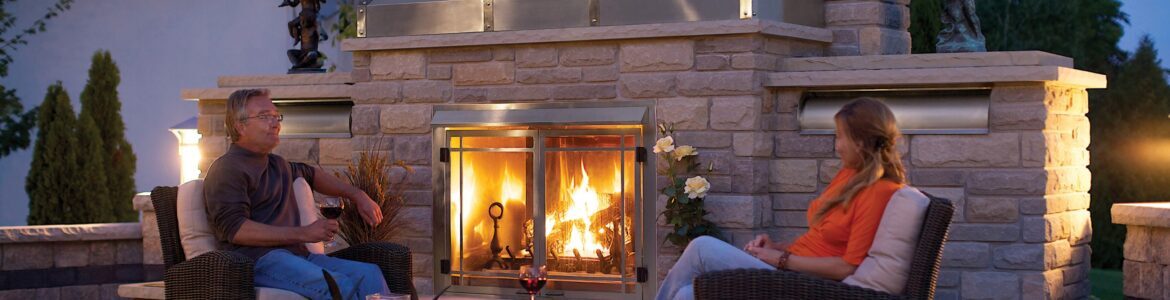 Outdoor Fireplace Insert in Virginia