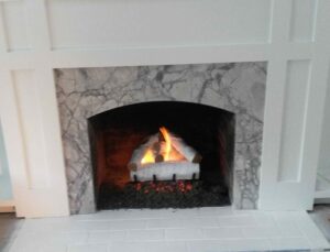 White Birch Vented Log Set