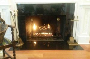 Flanagan wood-burning fireplace crafted for traditional homes Flanagan wood-burning fireplace crafted for traditional homes in Washington, DC.