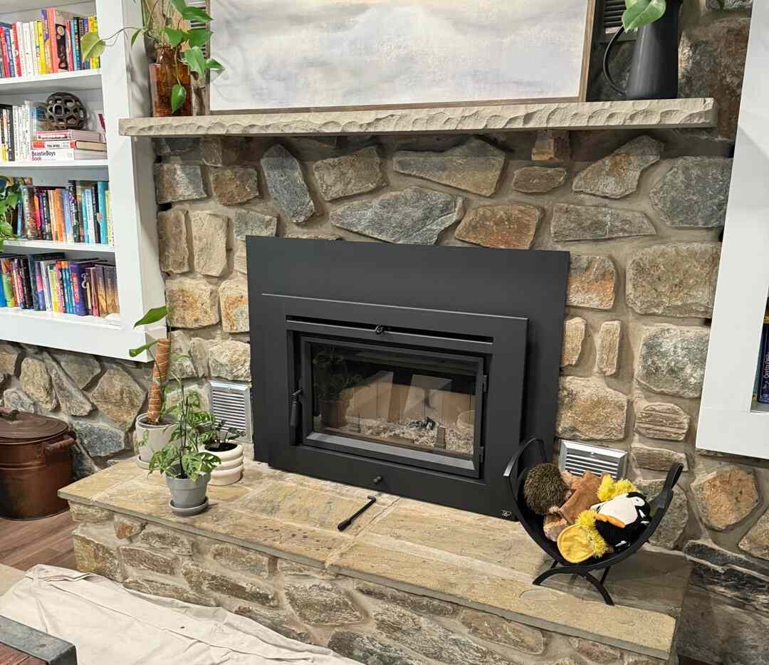 Stone Fireplace Mantel Shelves for Living Rooms in Washington, DC